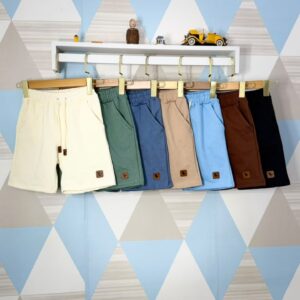 SHORT MOLETOM LISO BASICO GRAMATURA 270 FLANELADO